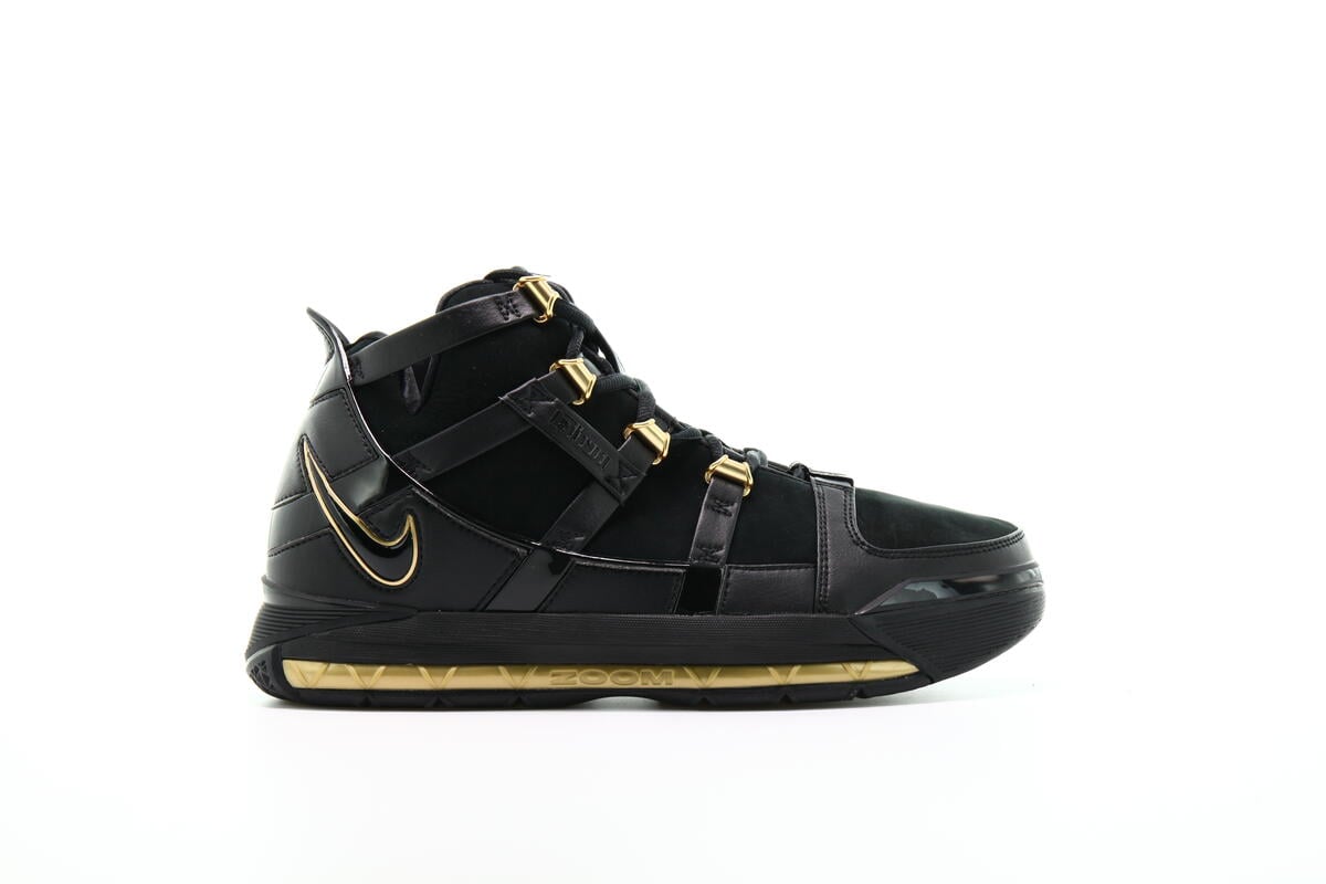 Zoom lebron 3 outlet metallic gold